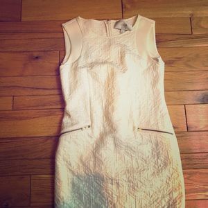 JCrew cream dress